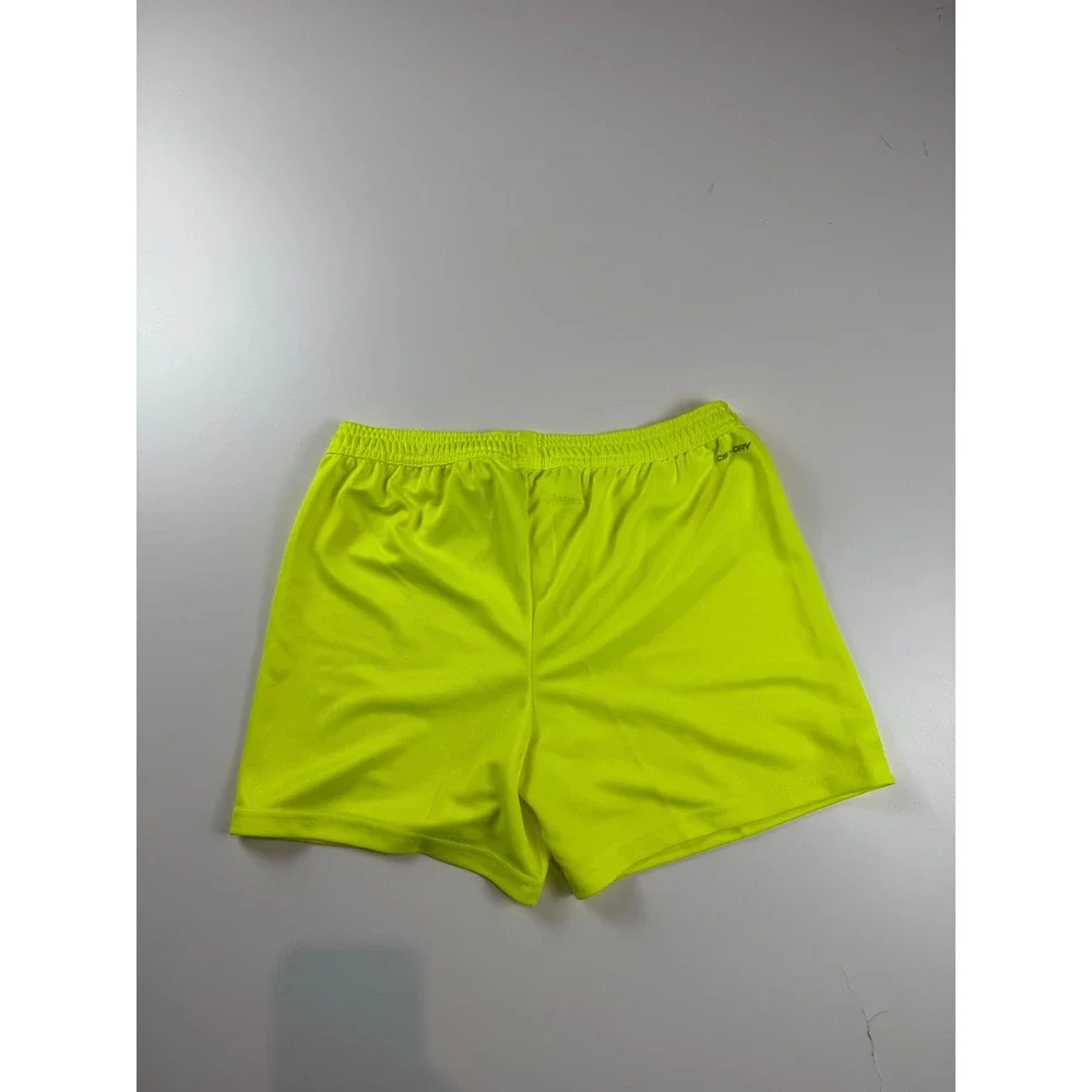 Capelli‎ Sport Womens Small Neon Yellow CS-Dry Athletic Soccer Shorts NWT